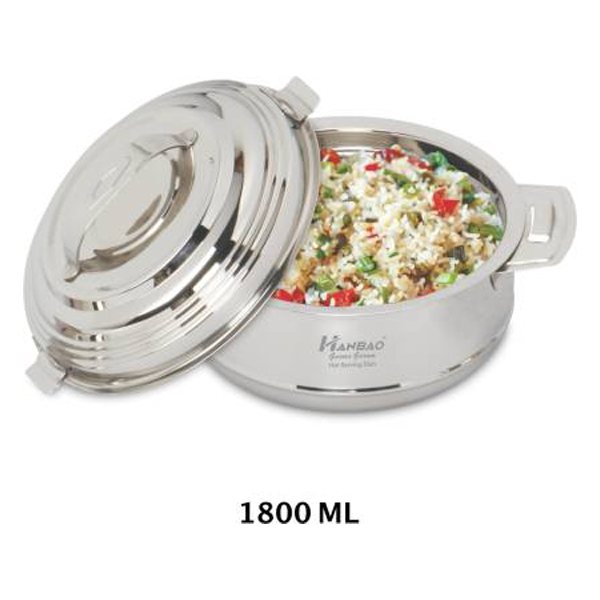 Buy Hanbao Ss Hot Serving Dish 1800 G.garam - Kitchen Appliances | Vasanthandco